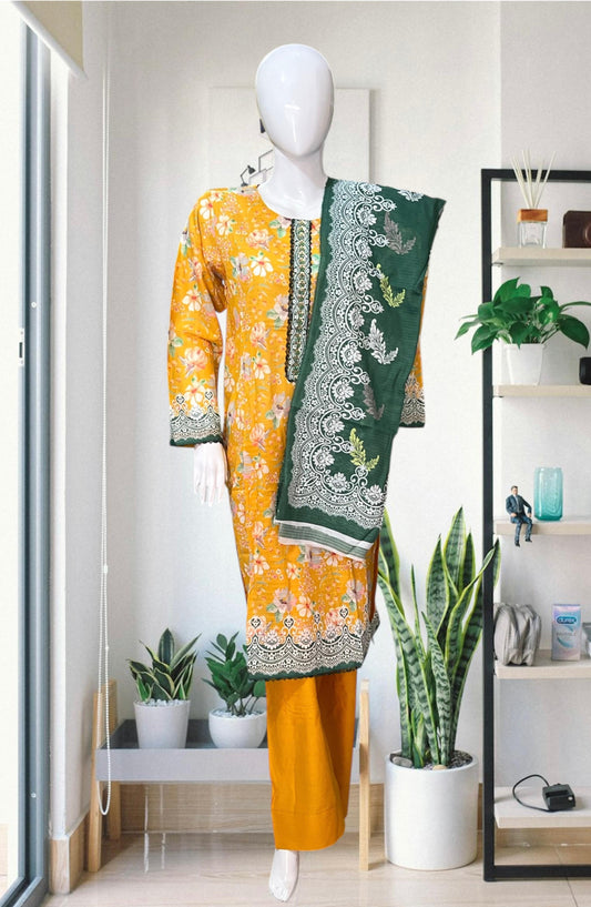 Elegant Stitched 3-Piece Suit Collection by Bin Saeed