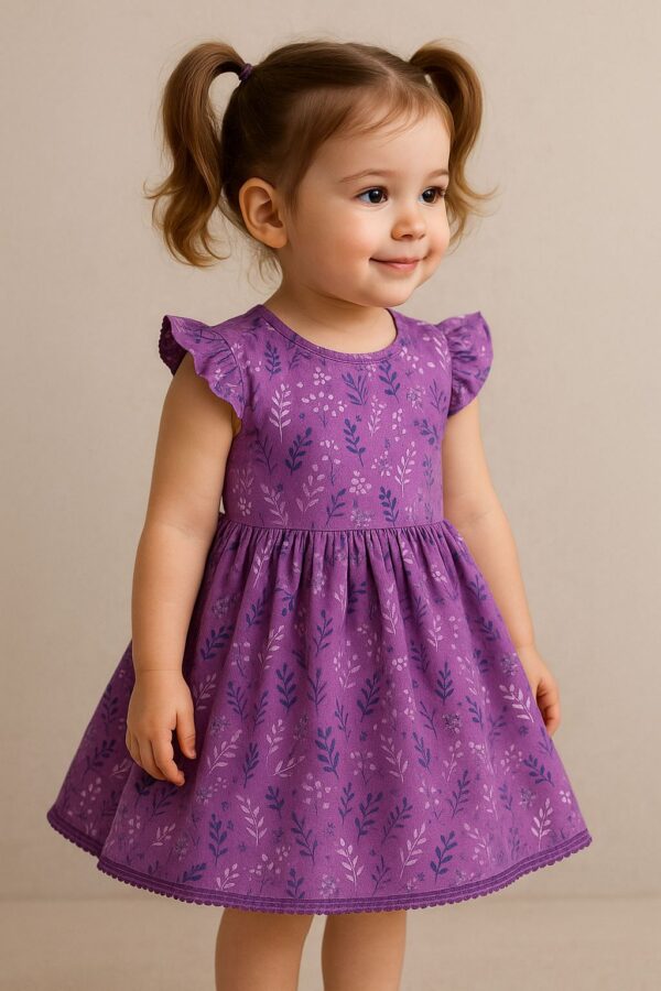 🐑 Bakra Eid Special – “Eid-E-Lamb” Lavender Outfit - Image 2
